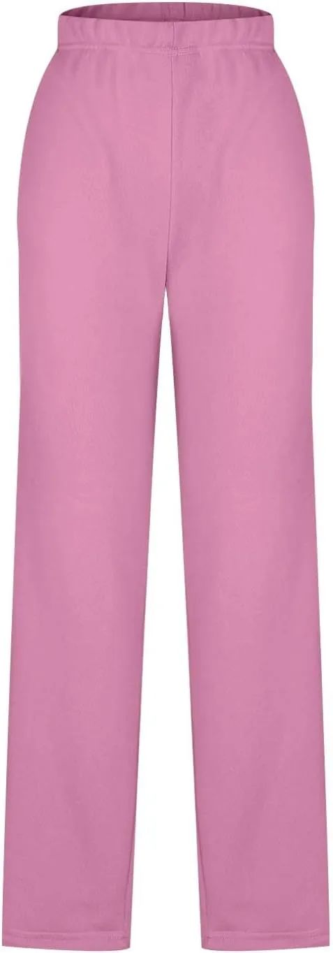 Dress Pants Women Tummy Control Stretchy Work Pants Casual Hiking Jogger Pant Loose Fit Trousers with Pockets