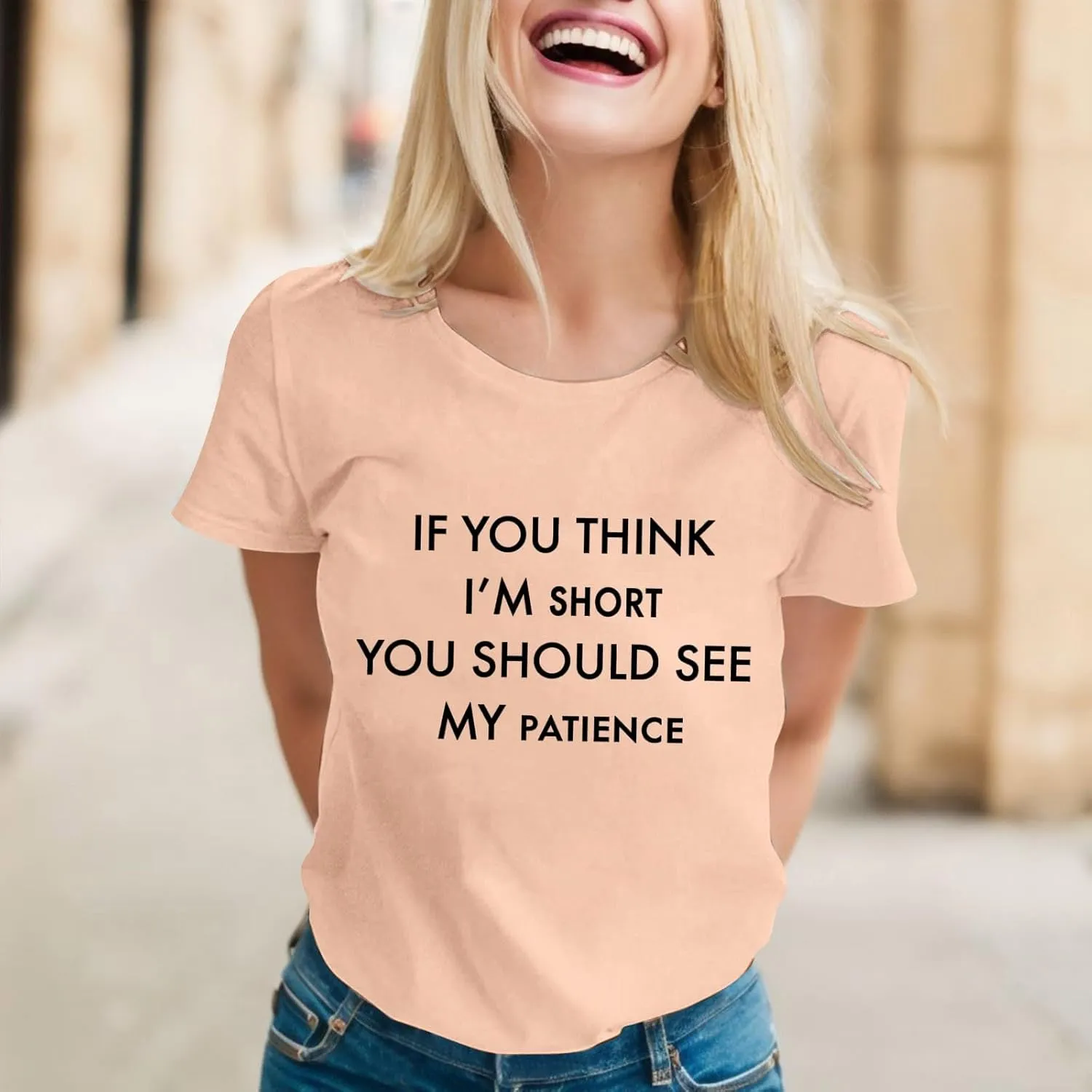 Summer Graphic Tees for Women Cute Letter Printed T-Shirts Short Sleeve Crewneck Tops Loose Fit Casual Tshirts Blouse