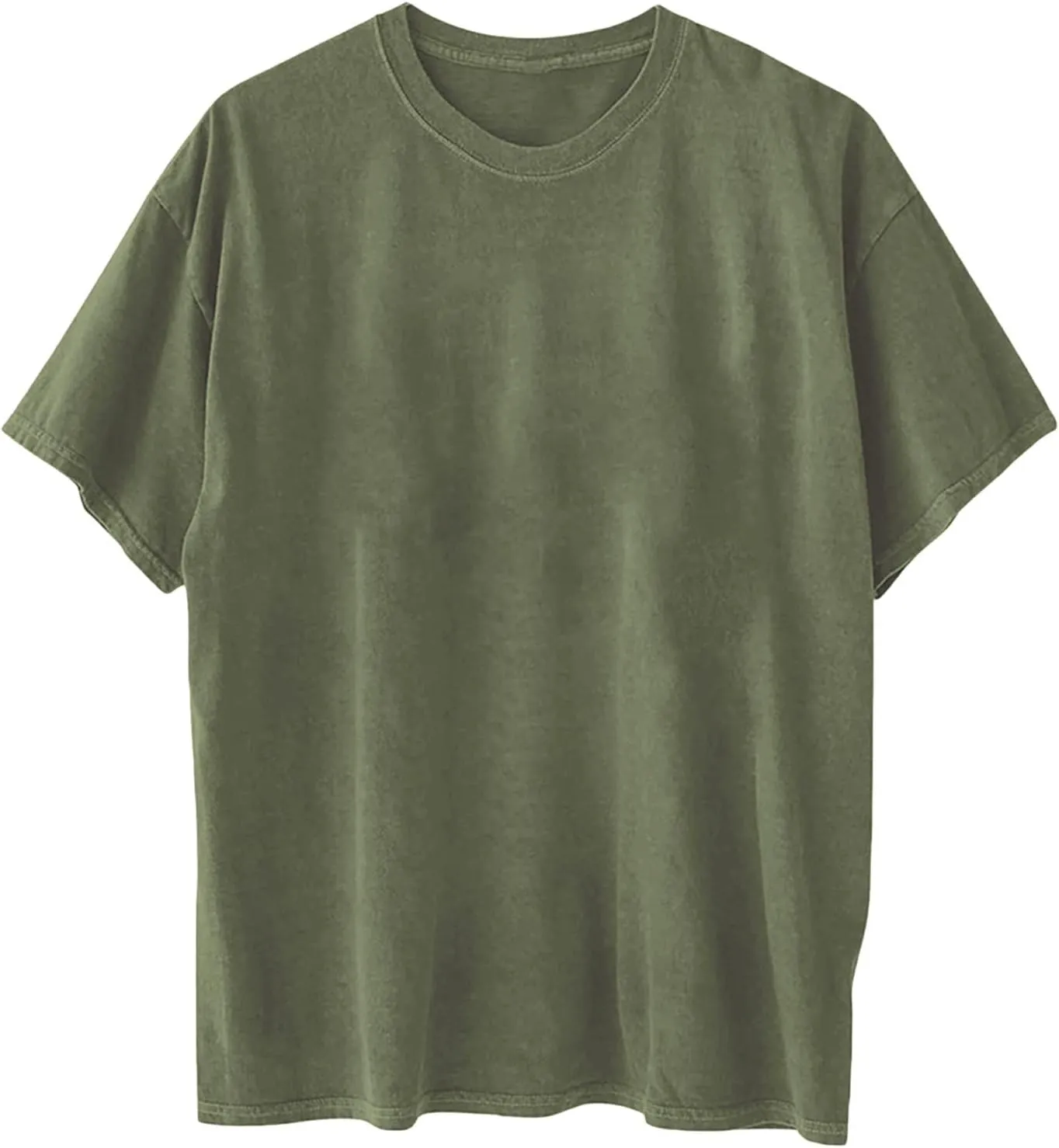 Womens Oversized T Shirts Loose Fit Crewneck Short Sleeve Tops Summer Casual Blouse Y2K Basic Tee 2025 Trendy Outfits
